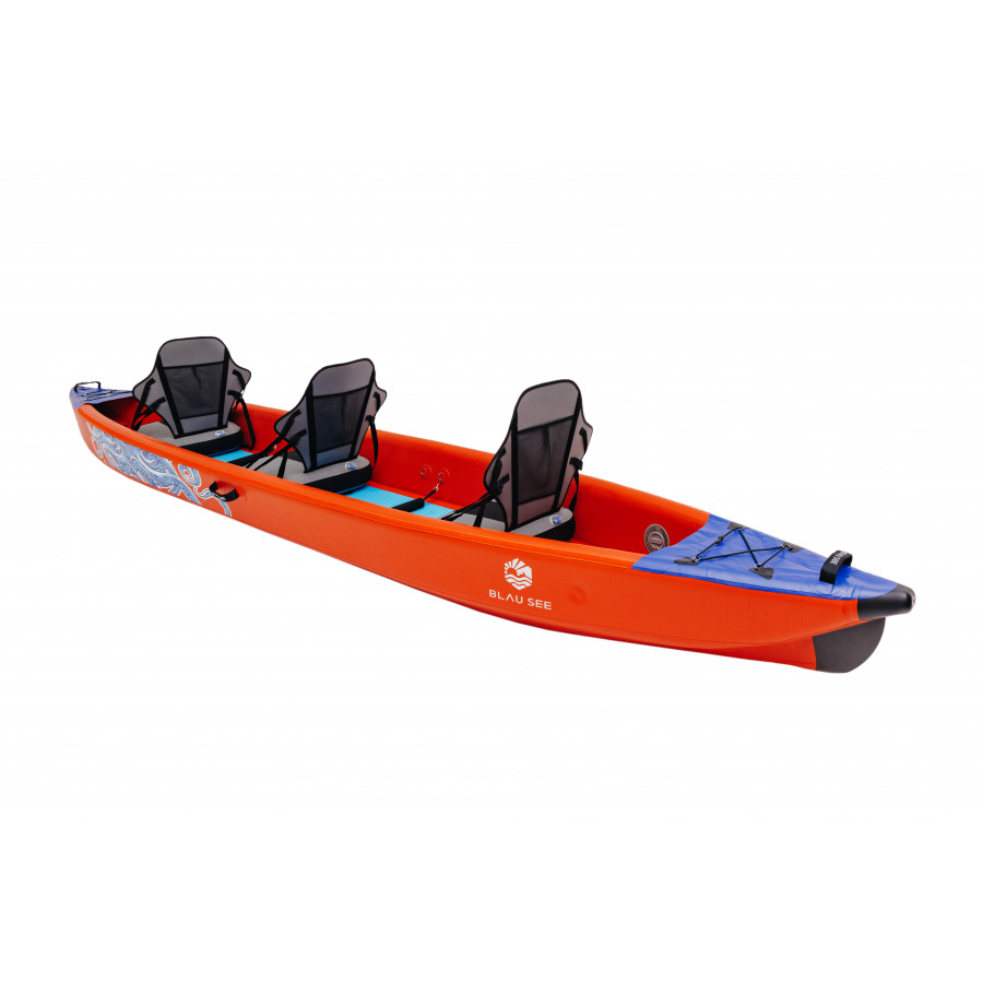 Надувной каяк Blau See Kraken-3 Expedition 