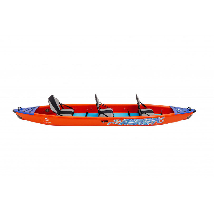 Надувной каяк Blau See Kraken-3 Expedition 